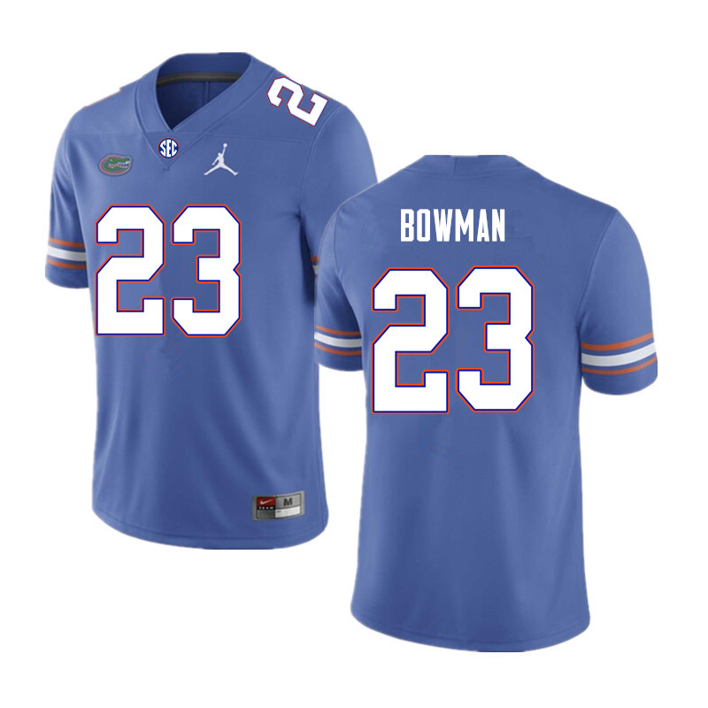 Men #23 Demarkcus Bowman Florida Gators College Football Jerseys Sale-Royal - Click Image to Close